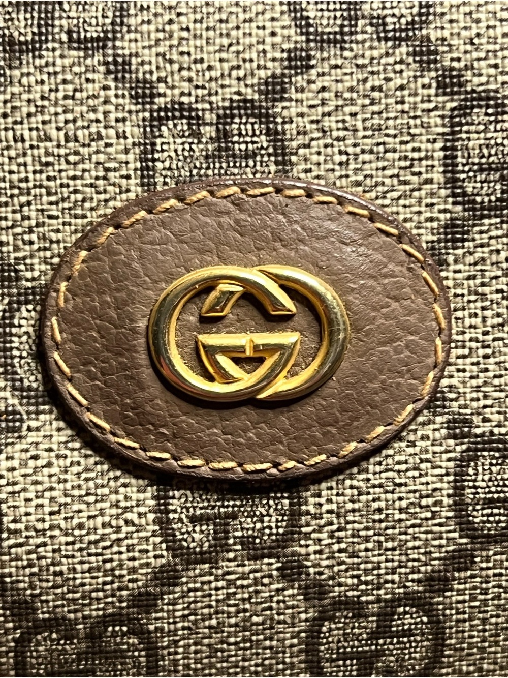 Authentic Vintage Gucci Supreme Coated Canvas Boston Bag with COA - Picture 6 of 11